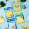 SpongeBob SquarePants Let's Play Series Shaped Sticky Notes 